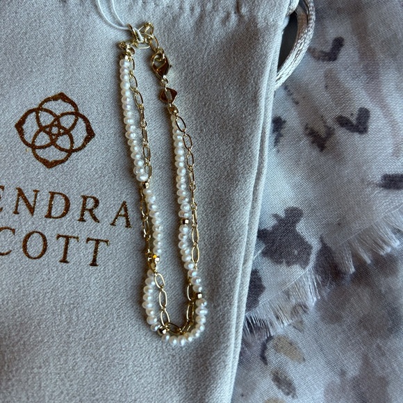**SOLD**. Kendra Scott Elaina & Camry bracelets. Never worn! EEC! - Picture 3 of 3